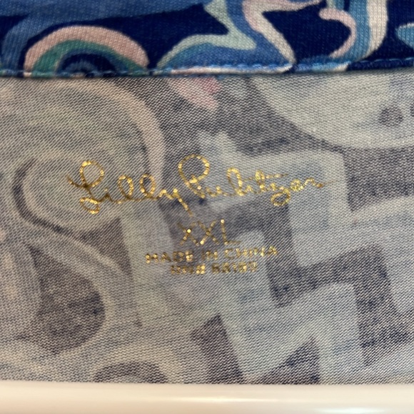 Lily Pulitzer Pajama Top - Picture 2 of 3
